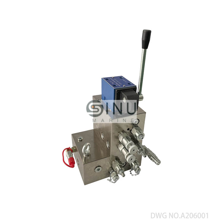 SN-Control valve block DWG NO.A206001 hatch cover hdyraulic valve 