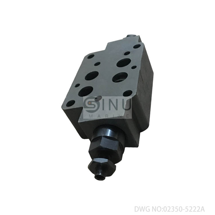 SN-PILOT CHECK VALVE DWG NO02350-5222A HYDRAULIC DECK CRANE SPARE PARTS