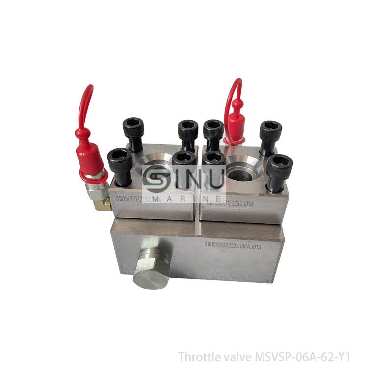 SN-Throttle valve with flange for MSVSP-06A-62-Y1