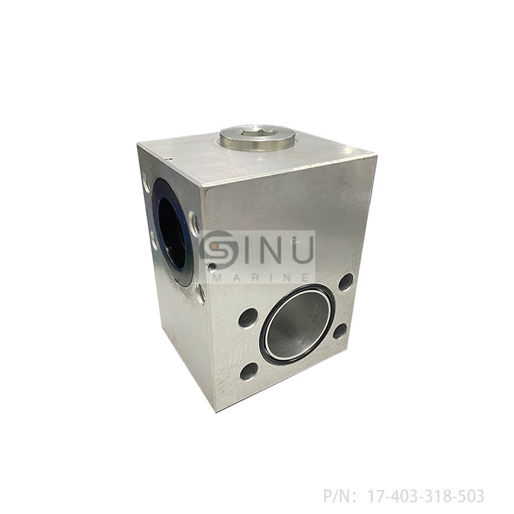 SN-HL-M14168-022 Flange type one-way valve PN：17-403-318-503 