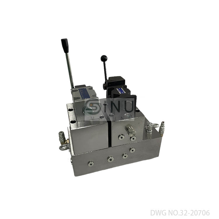 SN-MACGREGOR HATCH COVER CONTROL VALVE STAND DWG NO.32-20706