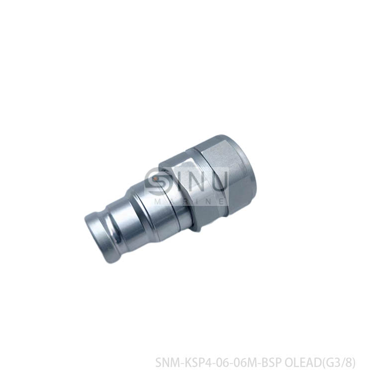 SN-CONTROL VALVE FAST COUPLINGS KSP4-06-06M-BSP OLEAD（G38) (2)