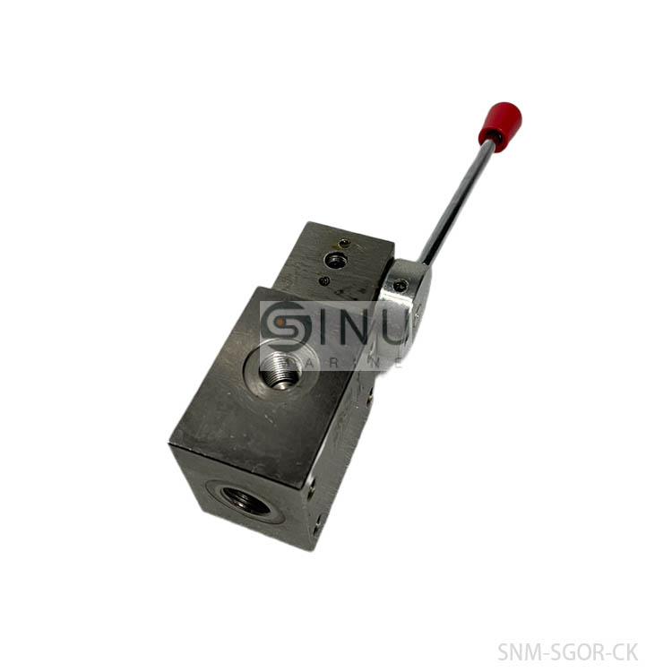 SN-SLEWING DIRECTION EXCHANGE VALVE SGOR-CK FOR RESCUE BOAT CRANE -DAVIT