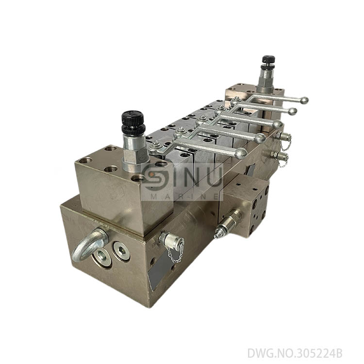 SN-Marine control Valve block DWG.NO.305224B -Hydraudyne (2)