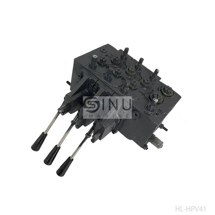 SN-DECK CRANE MANUAL OPERATED CONTROL VALVE HPV41 -BREVINI (2)