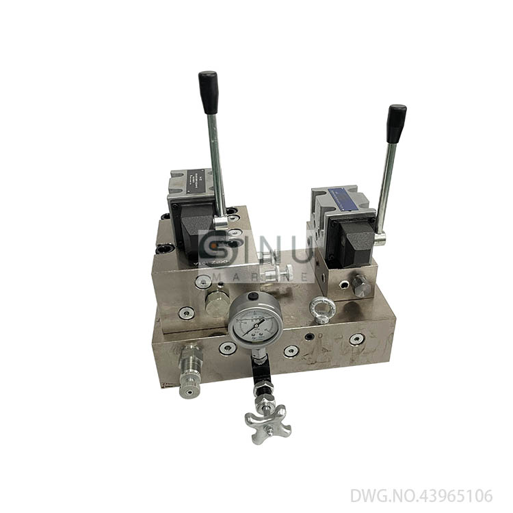 SN主图-CONTROL VALVE STAND DWG.NO.43965106439667714396677243968849 FOR HATCH COVER