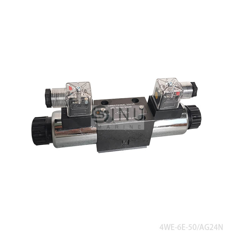 SN-MARINE SOLENOID DIRECTIONAL VALVE 4WE-6E-50AG24N