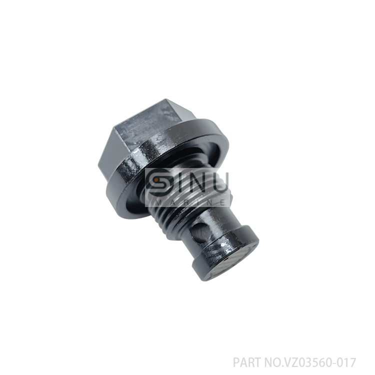 SN-PLUG PART NO.VZ03560-017 FOR KAWASAKI KCB-2540 COUNTERBALANCE VALVE