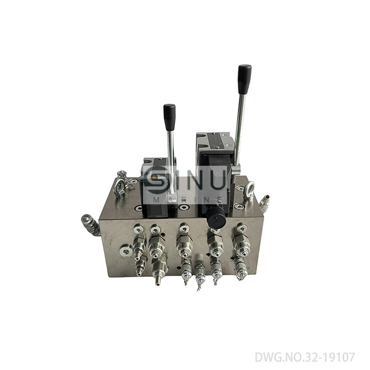 SN-MACGREGOR CONTRO VALVE GROUP DWG.NO.32-19107 FOR HATCH COVER