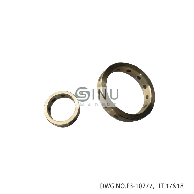 SN-BUSH for Slewing brake,DWG.NO.F3-10277，Item,NO.17&18