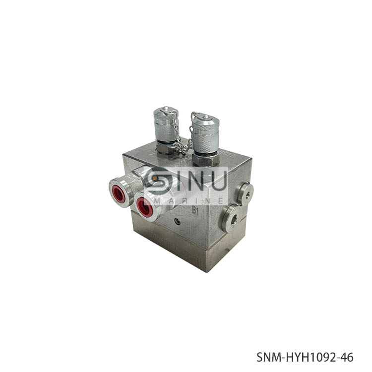 SN-Hydraulic Pipe Line Ventil Block HYH1092-46 For Valve Remote Control Systen