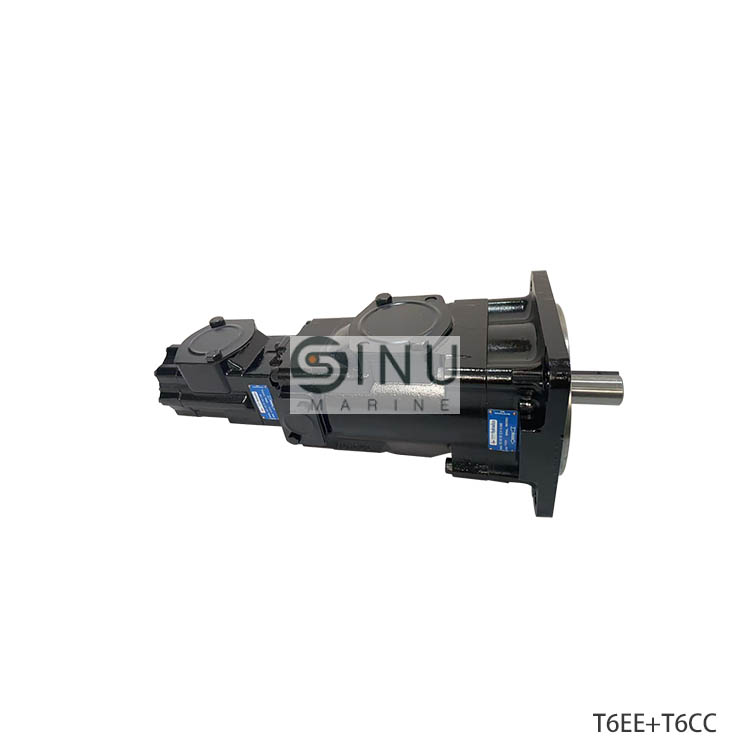 SN-DECK CRANE HYDRAULIC VANE PUMP T6EE-062-052-2L14-A13MO+T6CC-022-017-3L03-C10M