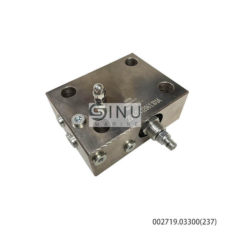 SN-PART NO.002719.03300(237) COVER FOR 6MB VALVE UNIT SPARES