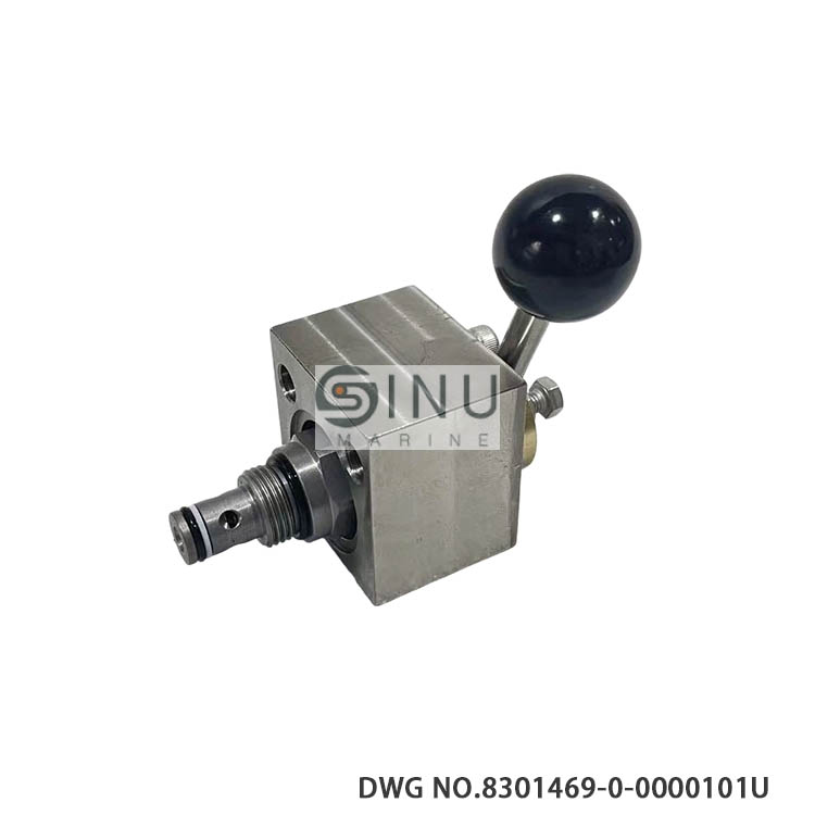 SN-HYDRAULIC VALVE HA-FORCE CONTROL DWG NO.8301469-0-0000101U RAUMA WINCHES SPARE PARTS