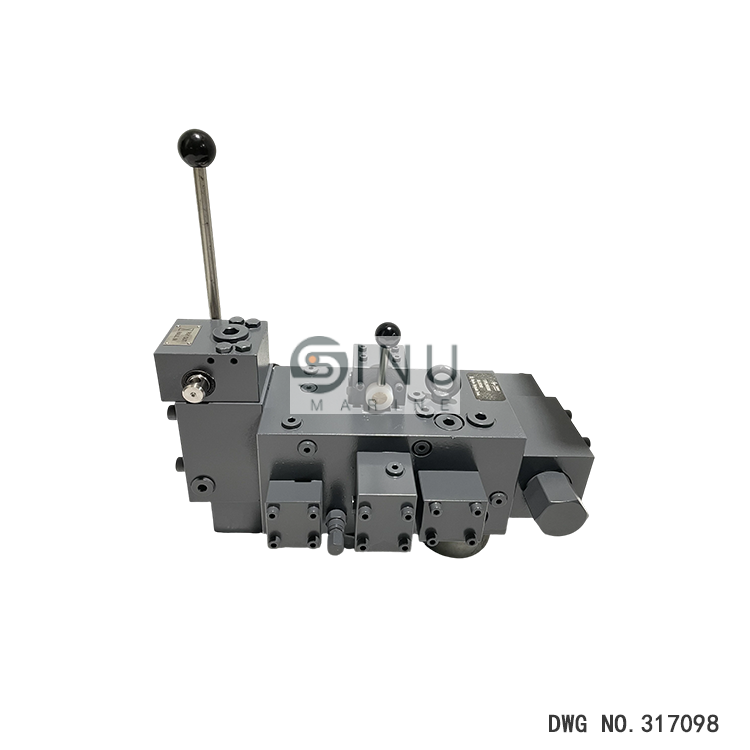 SN-High-pressure hydraulic winch control valve Type29565101,DWG NO.317098