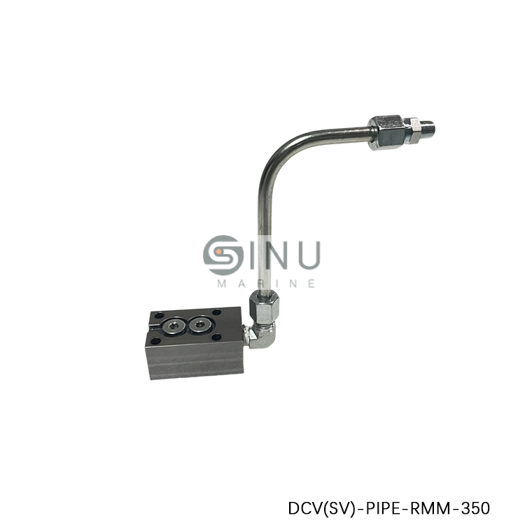 SN-SHUTTLE VALVE+PIPE FOR RMM-350 HYDRAULIC MOTOR