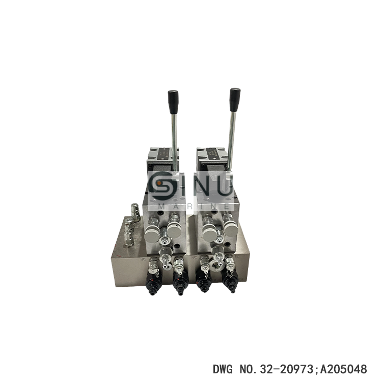 SN-DWG NO.32-20973;A205048;31-31246 CONTROL VALVE GROUP FOR HATCH COVER