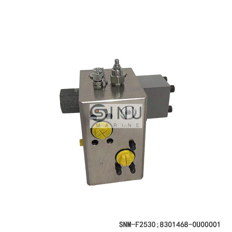 SN-WINCH HYDRAULIC VALVE UNIT BASE BLOCK F2530,SNM-F2530;8301468-0U00001