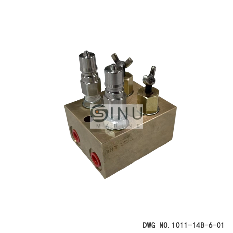 SN-RDFK-VALVE REMOTE CONTROL SYSTEM Emergency operation block DWG NO.1011-14B-6-01