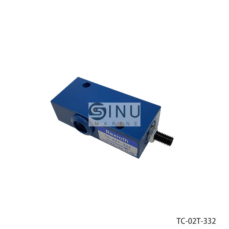 SN-Throttle and check valve TC-02T-332 for hose handling crane spare parts