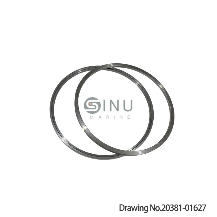 SN-GUIDE RING Drawing No.20381-01627；20381-01602 FOR HATCH COVER HYFTAULIC MOTOR
