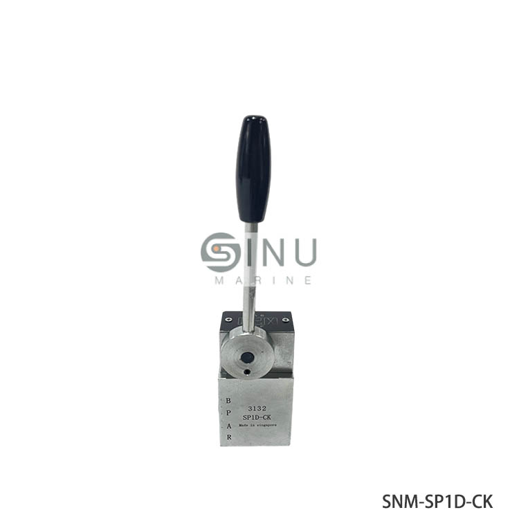 SN-MANUAL DIRCTONAL VALVE SP1D-CK RESCUE BOAT DAVIT HYDRAULIC SPARE PARTS