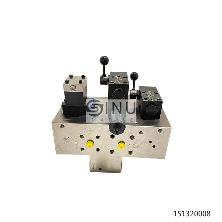 SN-NIPPON PUSNES CONTROL VALVE STAND DWG NO.3A894077.2