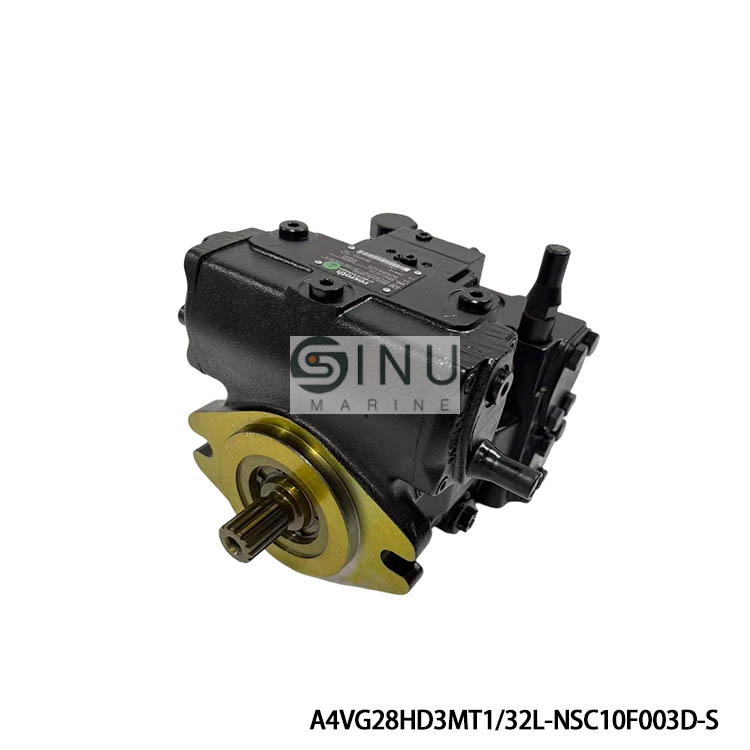 SN-DECK CRANE HYDRAULIC PISTON PUMP A4VG28HD3MT132L-NSC10F003D-S