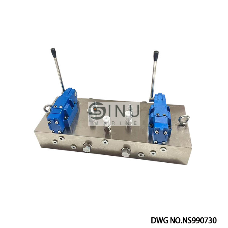 SN-DWG NO.NS990730 CONTROL VALVE STAND FOR STEEL HATCH COVER