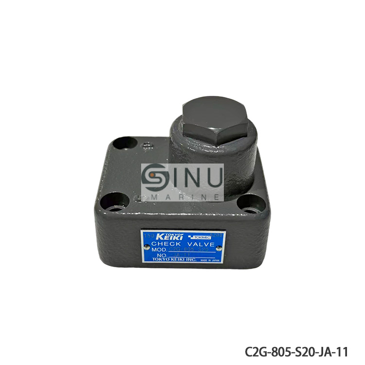 SN-ANGLE TYPE CHECK VALVES C2G-805-S20-JA-11 FOR KEIKI STEEL HATCH COVER SPARE PARTS