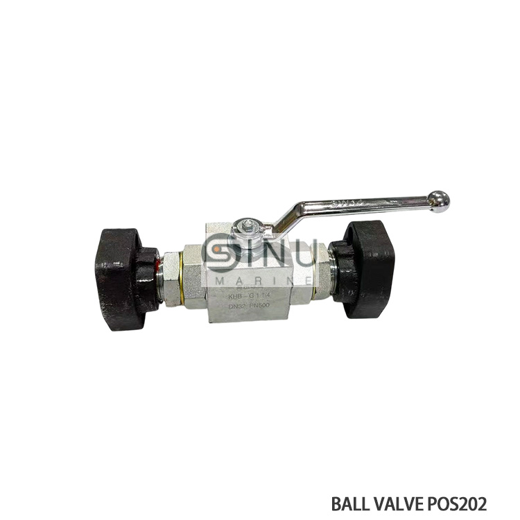 SN-SHIP HDYRAULIC BALL VALVE POS202;002611.07000;210558.00000