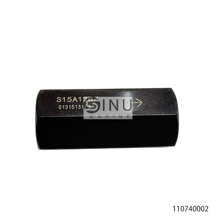 SN-SNM-S15A12B Check Valve for Marine Hydraulic Circuit