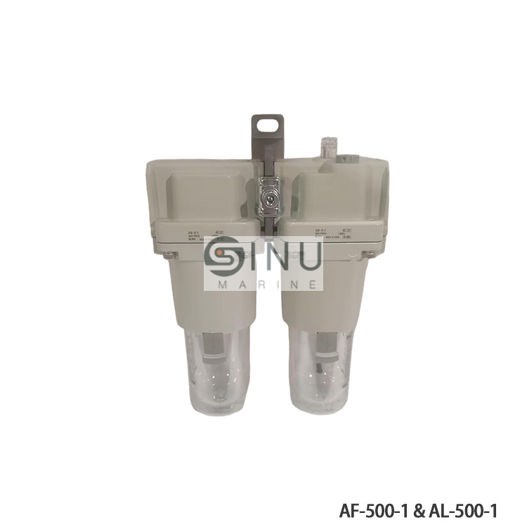 SN-AL SERIES LUBRICATOR & AF SERIES AIR FILTERS,AF-500-1 & AL-500-1