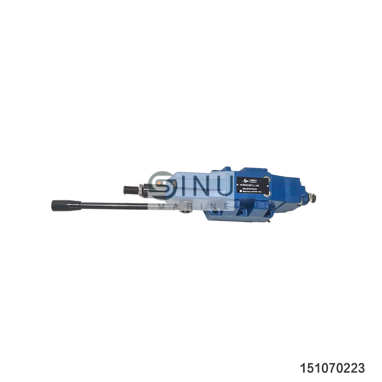 SN-PUSNES WINDLASS & MOORING WINCH CONTROL VALVE SN-1STB4474071.L.14C HYD MANUAL VALVE