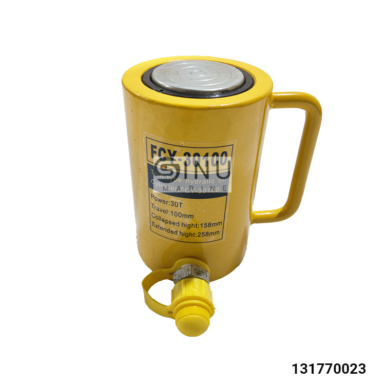 SINU官网图-Thin type hydraulic oil cylinder oil jack FCY-30100 