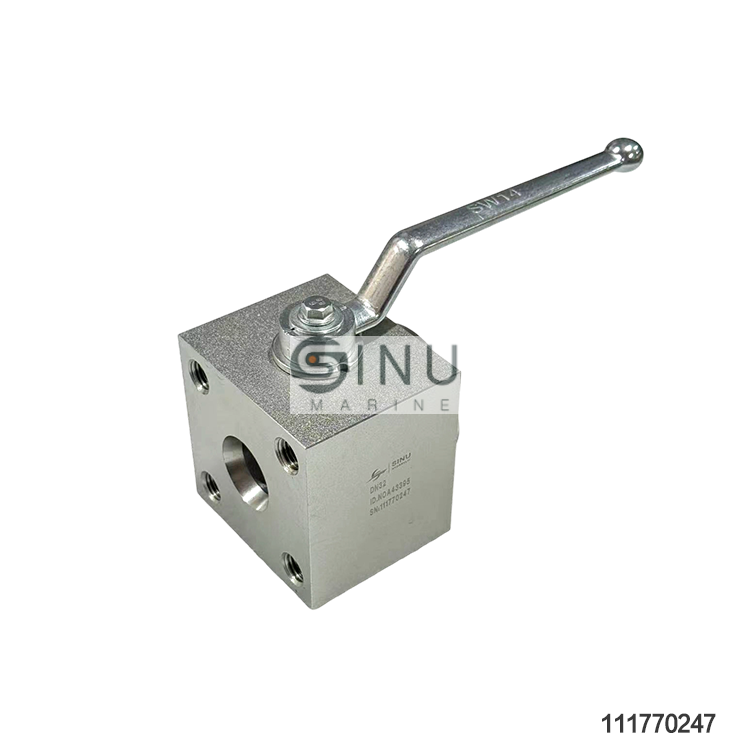 SN-ID.NO A43395  Ball Valve for Cargo Pumping System